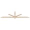 Ekena Millwork Kennewick Smooth Timber Gable Bracket, Douglas Fir, 108"W x 22"H x 1 1/2"D x 3 1/2"F, 5/12 Pitch GBW108X22X0204KEN00SDF - alternate 1